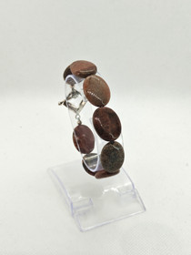Vintage silver fossil bracelet 
