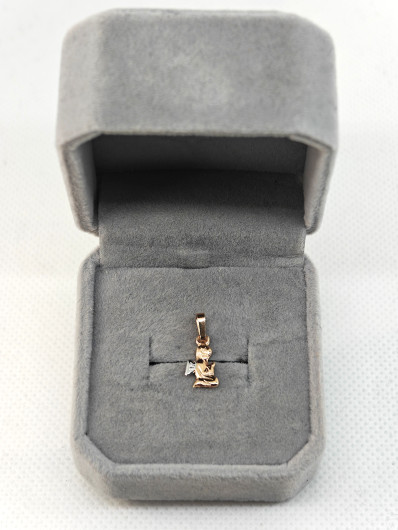 Vintage 14c gold pendant 