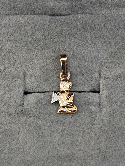 Vintage 14c gold pendant 