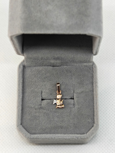 Vintage 14c gold pendant 