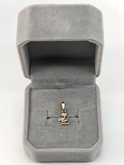 Vintage 14c gold pendant 