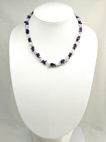 Vintage amethyst necklace