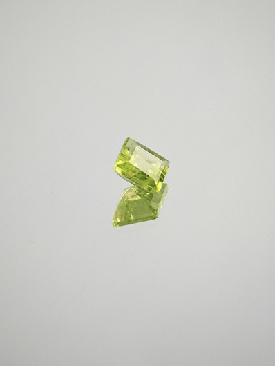 Peridot 1 ct princess