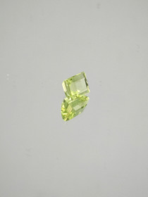 Peridot 1 ct princess