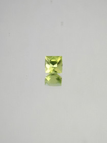 Peridot 0,5 ct princess