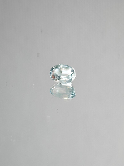 Aquamarine 1 ct oval