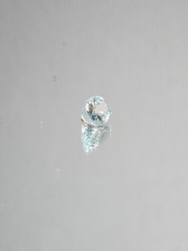 Aquamarine 1 ct oval