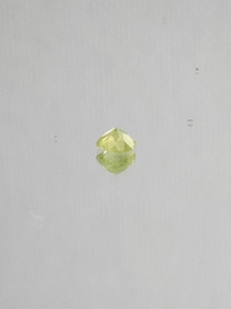Peridot 0,4 ct heart