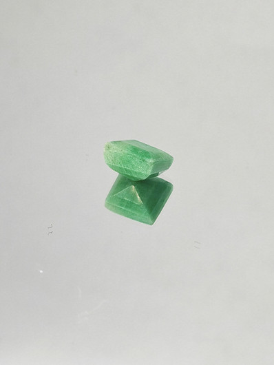 Emerald 6,2 ct rectangle
