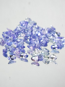 Tanzanite lot ( 5-4 x 3-2 mm \ 0,19 ct ) oval
