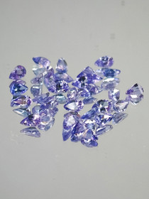 Tanzanite lot ( 5 x 3 mm \ 0,24 ct ) pear