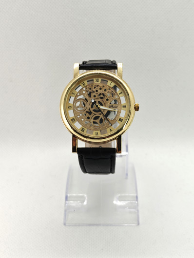 skeleton wristwatch