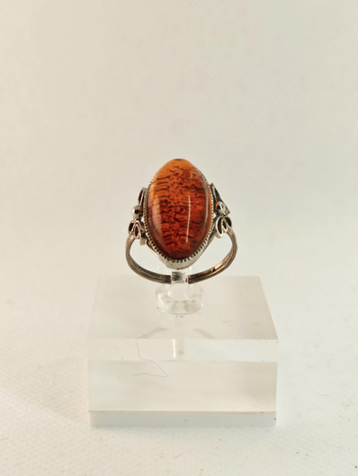 Vintage Baltic Amber ring