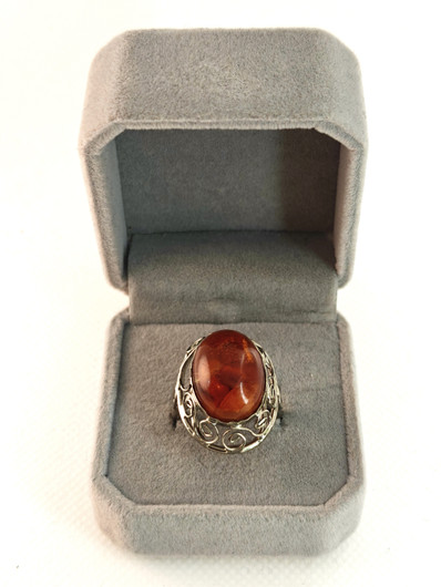 Vintage Baltic Amber ring