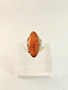 Vintage Baltic Amber silver ring