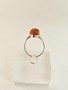 Vintage Baltic Amber silver ring