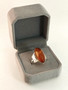 Vintage Baltic Amber silver ring