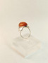 Vintage Baltic Amber silver ring