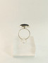 Vintage silver ring with spectrolite
