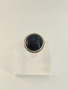 Vintage silver ring with spectrolite