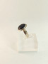 Vintage silver ring with spectrolite