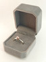 Vintage silver ring with natural pearl