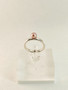 Vintage silver ring with natural pearl