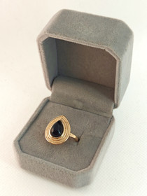 Vintage onyx ring