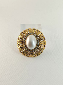 Vintage brooch with stones