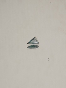 Spinel 0,2 ct triangle