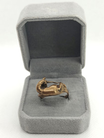 Vintage unicorn ring 
