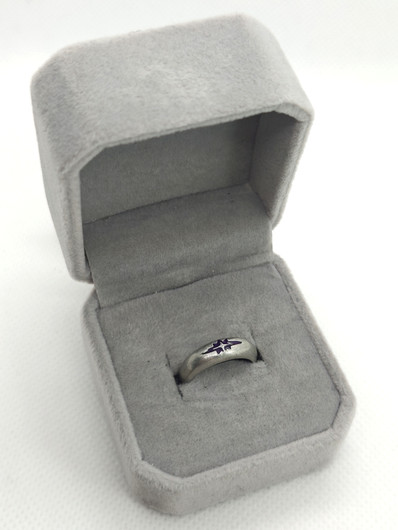 Vintage adjustable silver toe ring