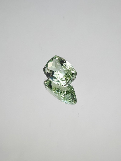 Prasiolite 9,6 ct radiant