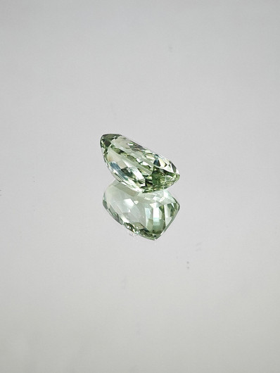 Prasiolite 9,6 ct radiant