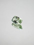 Prasiolite 9,6 ct radiant