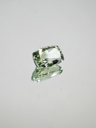 Prasiolite 9,6 ct radiant
