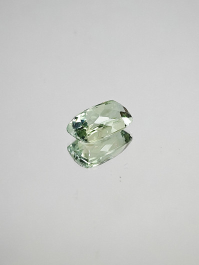 Prasiolite 9,6 ct radiant