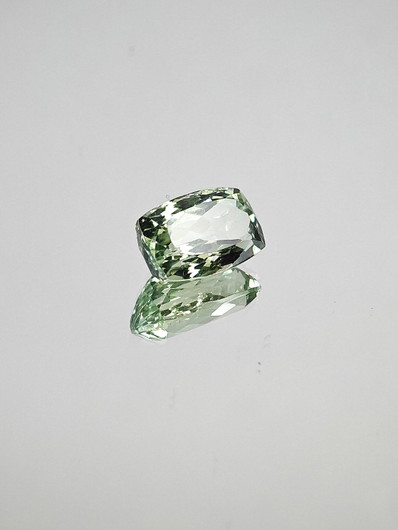 Prasiolite 9,6 ct radiant