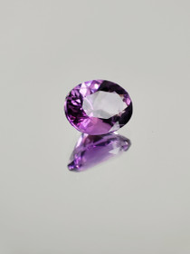 Ametisti 0,4 ct, ovaali