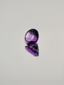 Ametisti 0,9 ct, pyöreä