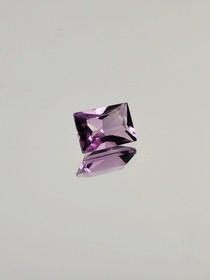 Ametisti 0,8 ct, suorakaide