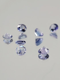 Tanzanite lot ( 3 mm \ 0,11 ct ) roud