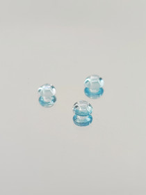 Topaasi erä ( 3 x 1 mm \ 0,3 ct ) pyöreä