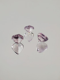 Ametisti erä ( 4 x 4 x 3 mm \ 0,3  ct ) pisara