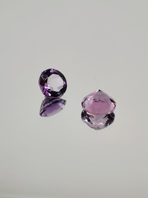 Ametisti erä ( 6 - 5 x 3 mm \ 0,7 ct ) pyöreä