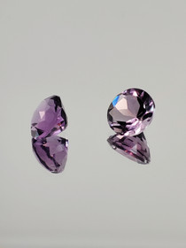 Ametisti erä ( 6 - 5 x 3 mm \ 0,7 ct ) pyöreä