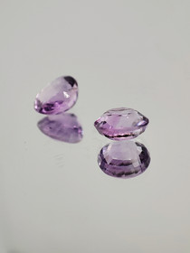 Ametisti erä ( 6 x 4 mm \ 1 ct ) pyöreä