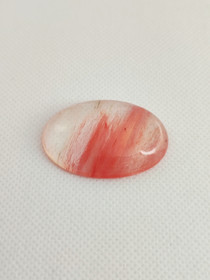 Volcano-kirsikkakvartsi 60,5 ct ovaali