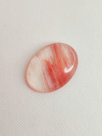 Volcano-kirsikkakvartsi 60,5 ct ovaali
