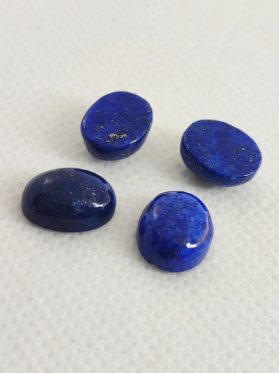 Lapis lazuli lot ( 12 - 11 x 9 - 8 x 5 - 4 mm \ 4,5 ct ) oval